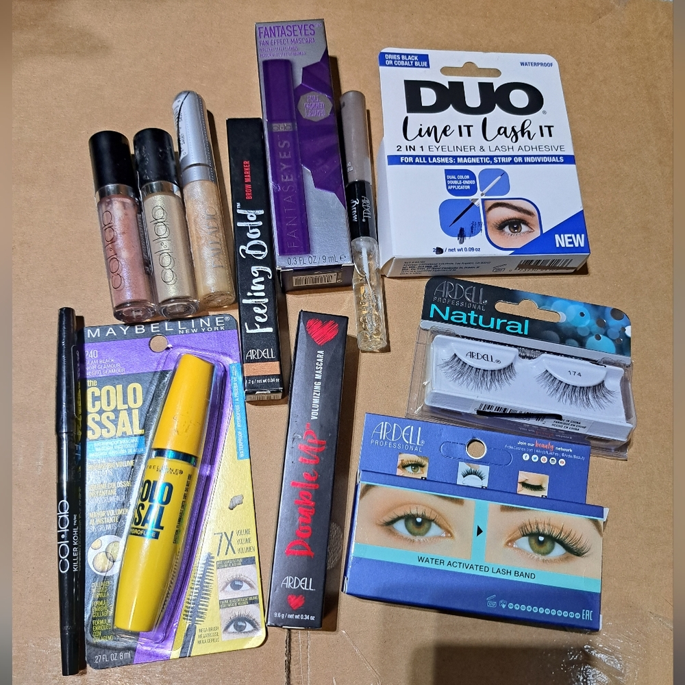 Bundle Of NEW Eye And Brow Cosmetics